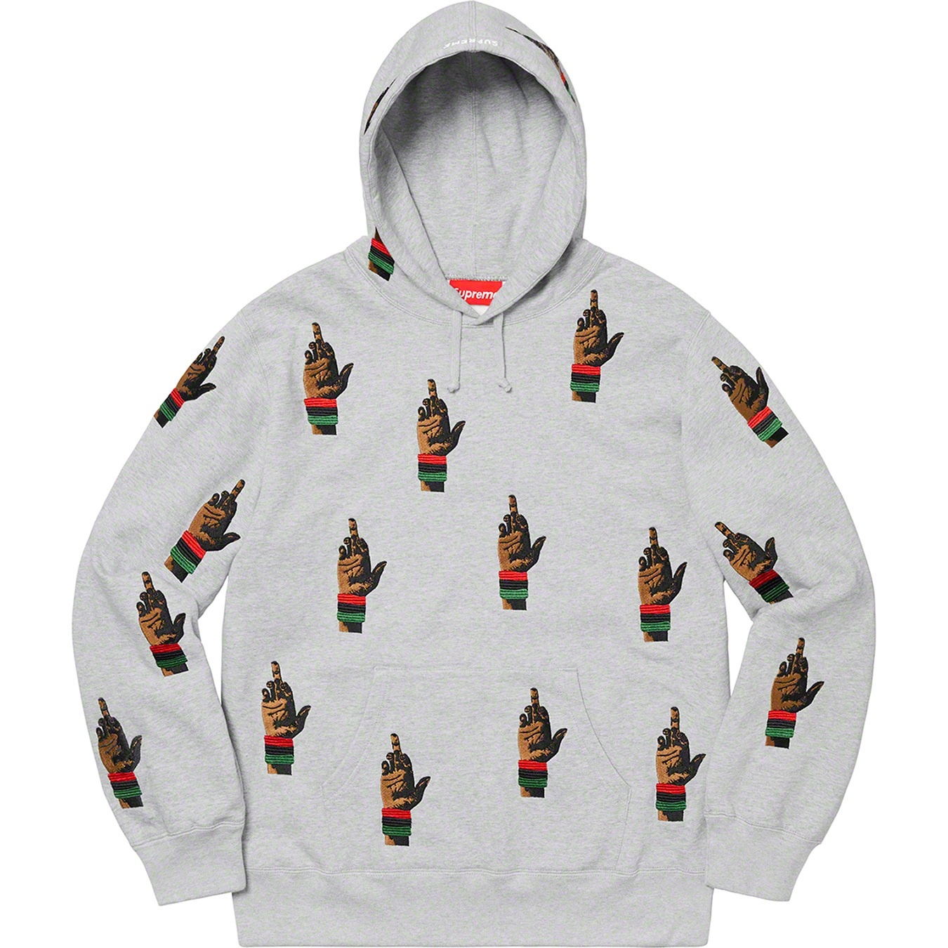 Supreme/dead prez RBG Embroidered Hooded Sweatshirt view 5